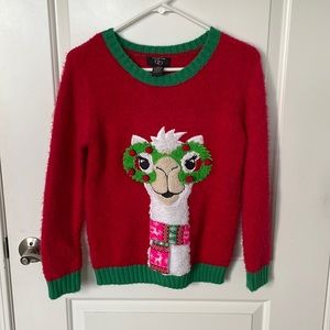 Ugly Christmas Sweater, It’s Our Time, girls size L